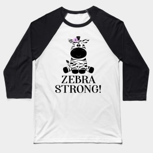 Zebra Strong Baseball T-Shirt